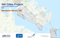 500 Cities Project Local Data for Better Health 2016 Newport News VA