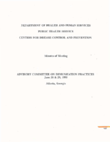 Advisory Committee on Immunization Practices minutes of the meeting June 28  29 1995 Atlanta Georgia
