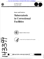 Tuberculosis in correctional facilities