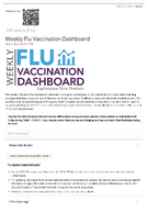 Weekly Flu Vaccination Dashboard