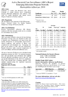 2010 Haemophilus influenzae surveillance report from Active Bacterial Core surveillance ABCs