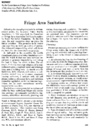 Fringe area sanitation
