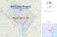 500 Cities Project Local Data for Better Health 2014 Washington District of Columbia