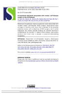 Occupational Demands Associated with Rotator Cuff Disease Surgery in the UK Biobank