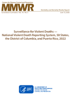 Morbidity and Mortality Weekly Report MMWR Surveillance Summaries June 2025  Vol 74  No SS5