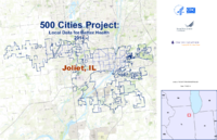 500 Cities Project Local Data for Better Health 2014 Joliet IL