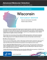 Advanced Molecular Detection National investment to advance genomic sequencing capacity Wisconsin September 5 2023