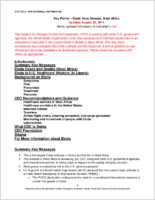 Key Points  Ebola Virus Disease West Africa  Updated August 22 2014