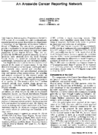 An areawide cancer reporting network