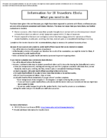 Information for Ill Travelers Ebola What You Need to Do Ill Traveler Card  Required Evaluation 2014