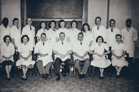 Laboratory class held at the Volunteer Building in Atlanta Georgia 1945