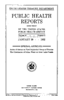 Public Health Reports  v 47 no 5  cover