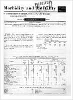 Morbidity and Mortality Weekly Report Vol 12 No 24 for Release June 21 1963