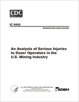Information Circular 9455 An Analysis of Serious Injuries to Dozer Operators in the US Mining Industry