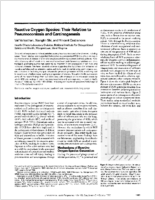 Reactive oxygen species their relation to pneumoconiosis and carcinogenesis