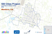500 Cities Project Local Data for Better Health 2016 Manteca CA