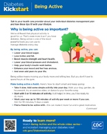 Diabetes Kickstart Being Active