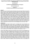 Longwall Gateroad Stability Analysis Based on Field Monitoring and Bonded Block Modeling Results