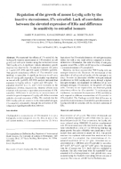 Regulation of the Growth of Mouse Leydig Cells by the Inactive Stereoisomer 17alphaEstradiol Lack of Correlation Between the Elevated Expression of ERalpha and Difference in Sensitivity to Estradiol Isomers