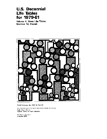 US decennial life tables for 197981 volume II number 12 Hawaii