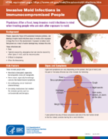 CDCs 2019 Antibiotic Resistance Threats Report Invasive mold infections in immunocompromised people