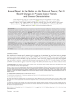 Annual Report to the Nation on the Status of Cancer part II Recent changes in prostate cancer trends and disease characteristics