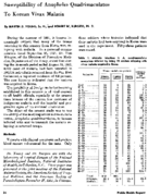Susceptibility of Anopheles quadrimaculatus to Korean vivax malaria