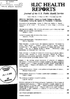 Public Health Rep  v 106 no 3  table of contents