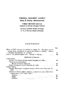 Public Health Reports  v 65 no 3  table of contents