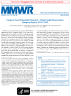 MMWR Morbidity and Mortality Weekly Report Vol 70 No 30 July 30 2021