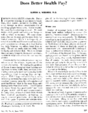 Does better health pay