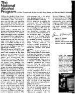 The National Alcohol Program