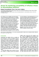 Assays for monitoring susceptibility of influenza viruses to neuraminidase inhibitors