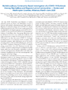 Washington Counties Arkansas MarchJune 2020