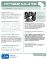 Hepatitisi B na familia yako Taarifa kwa Watu kutoka Afrika