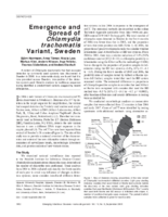 Emergence and Spread of Chlamydia trachomatis Variant Sweden