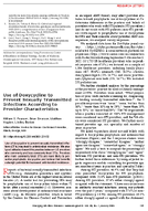 Use of Doxycycline to Prevent Sexually Transmitted Infections According to Provider Characteristics