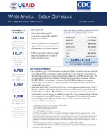West Africa  Ebola Outbreak Fact Sheet 45 Fiscal Year FY 2015