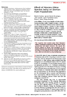 Effect of Myxoma Virus Species Jump on Iberian Hare Populations