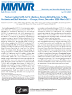 Postvaccination SARSCoV2 Infections Among Skilled Nursing Facility Residents and Staff Members  Chicago Illinois December 2020March 2021