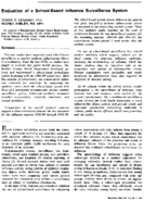 Evaluation of a schoolbased influenza surveillance system