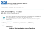 United States laboratory testing COVID19 viiral RTPCR laboratory tests performed by stateterritory February 7 2021