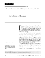 Surveillance of injuries