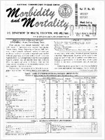 Morbidity and Mortality Weekly Report Vol 17 No 43 week ending October 26 1968