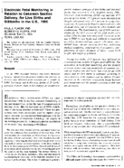 Electronic fetal monitoring in relation to cesarean section delivery for live births and stillbirths in the US 1980