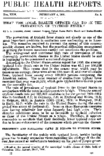 Public health reports  v 25 no 5 FEBRUARY 4 1910