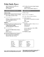 Public Health Reports  v 112 no 4  masthead