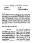 Evaluation of the Bagged Stone Dust Barrier Effectiveness in a Bord and Pillar Mine