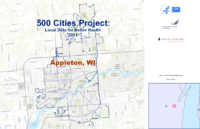 500 Cities Project Local Data for Better Health 2014 Appleton WI