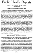 Public Health Reports  v 54 no 37 SEPTEMBER 15 1939